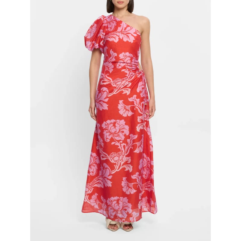 Olina One Shoulder Maxi - Dress