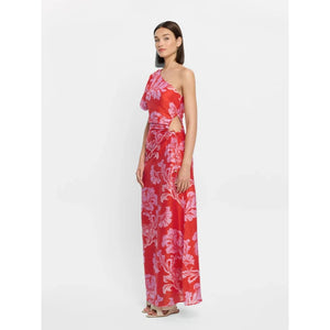 Olina One Shoulder Maxi - Dress