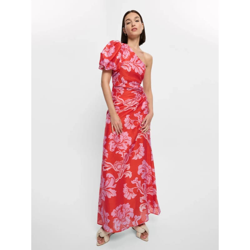 Olina One Shoulder Maxi - Dress