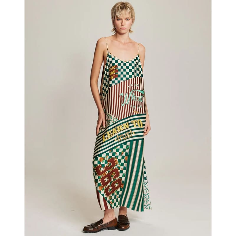 Olivia Camisole Dress | Sporty Jade - Dress