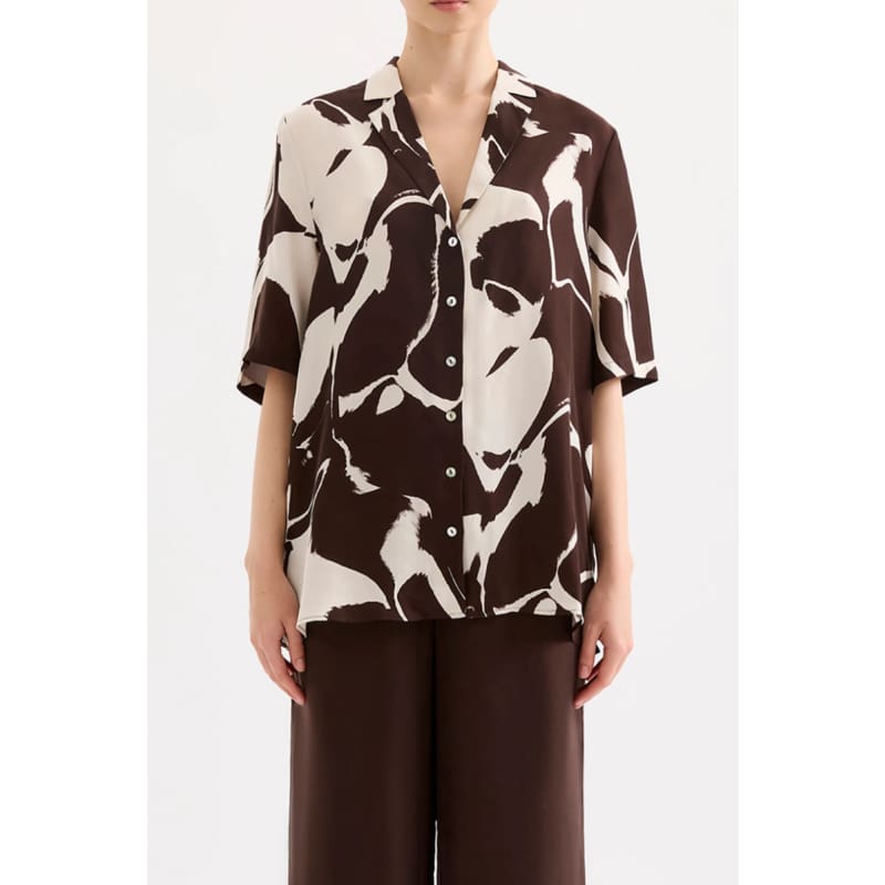 Ombra Cupro Shirt Tops