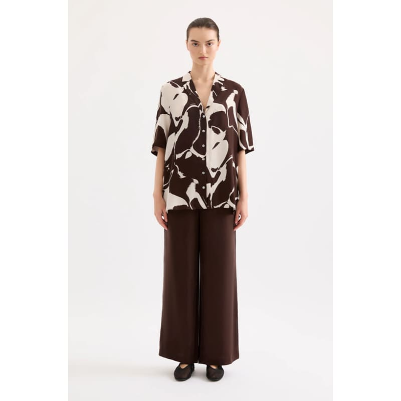 Ombra Cupro Shirt Tops