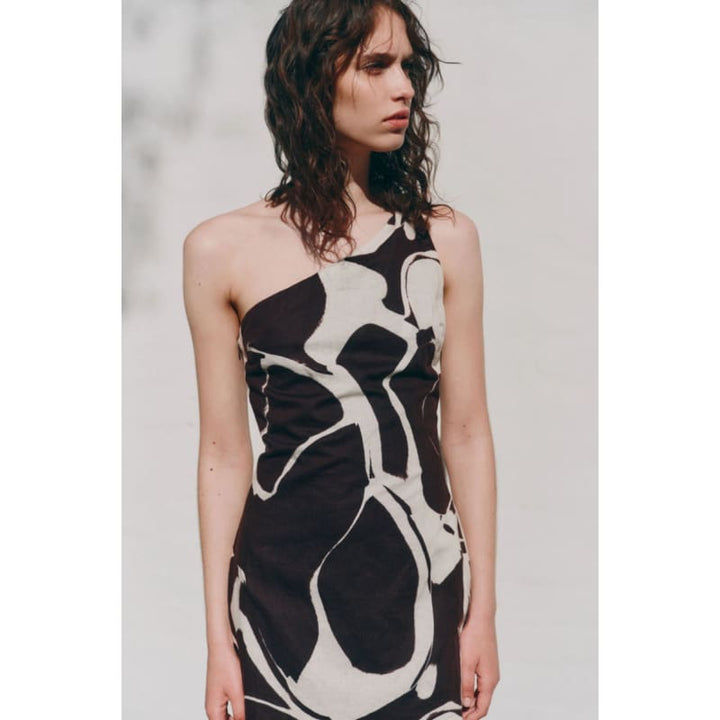 Ombra Linen Mini Dress Dress