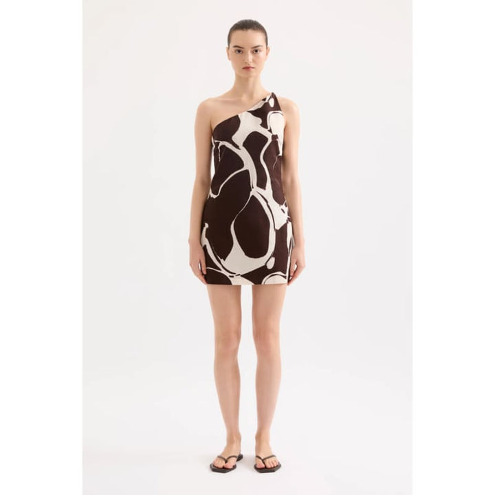 Ombra Linen Mini Dress Dress