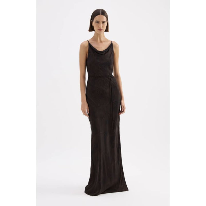 Onda Cupro Maxi Dress - Dress