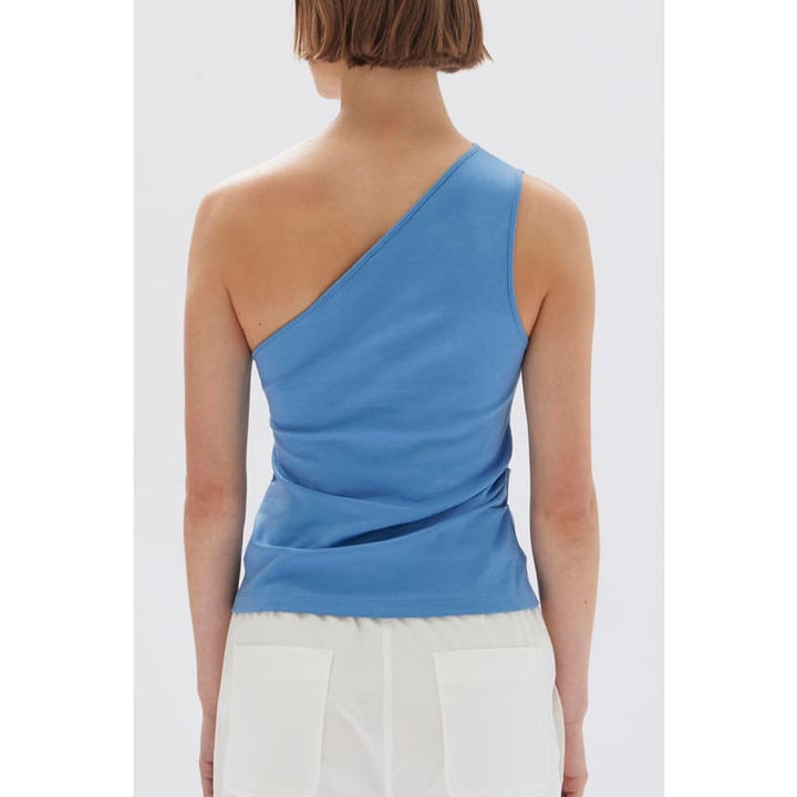 Orchid Jersey One Shoulder Top - Tops