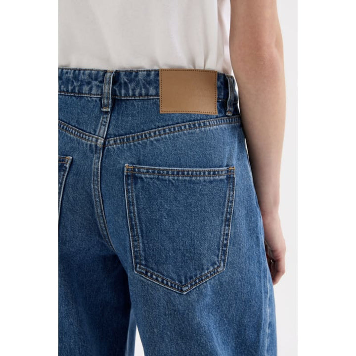 Organic Barrel Jean | Royal Blue - Bottoms