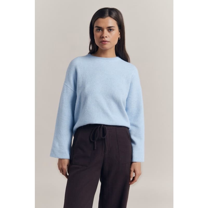 Otto Knit | Pale Blue - Knitwear