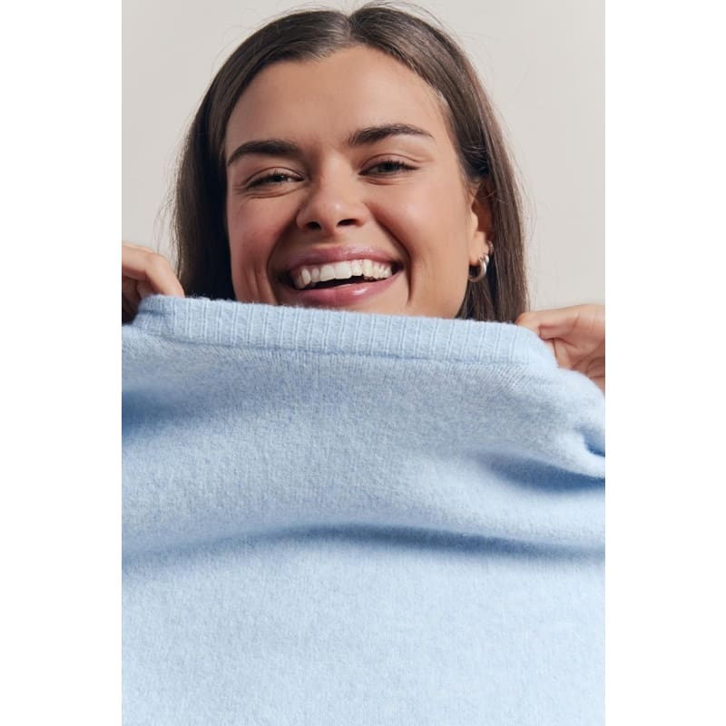 Otto Knit | Pale Blue - Knitwear