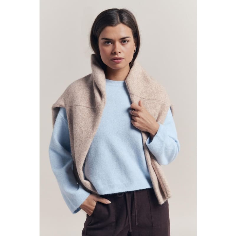 Otto Knit | Pale Blue - Knitwear