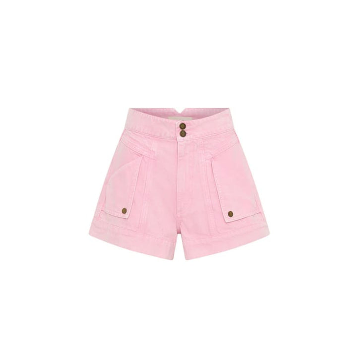 Paloma Denim Short | Pink - Bottoms