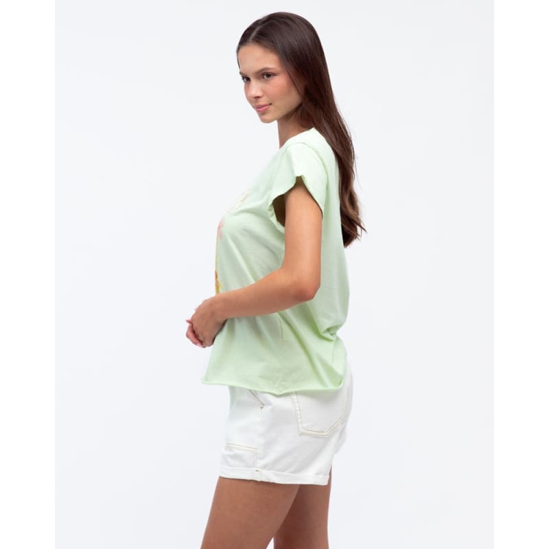 Panema Girls Tee | Matcha - Tops