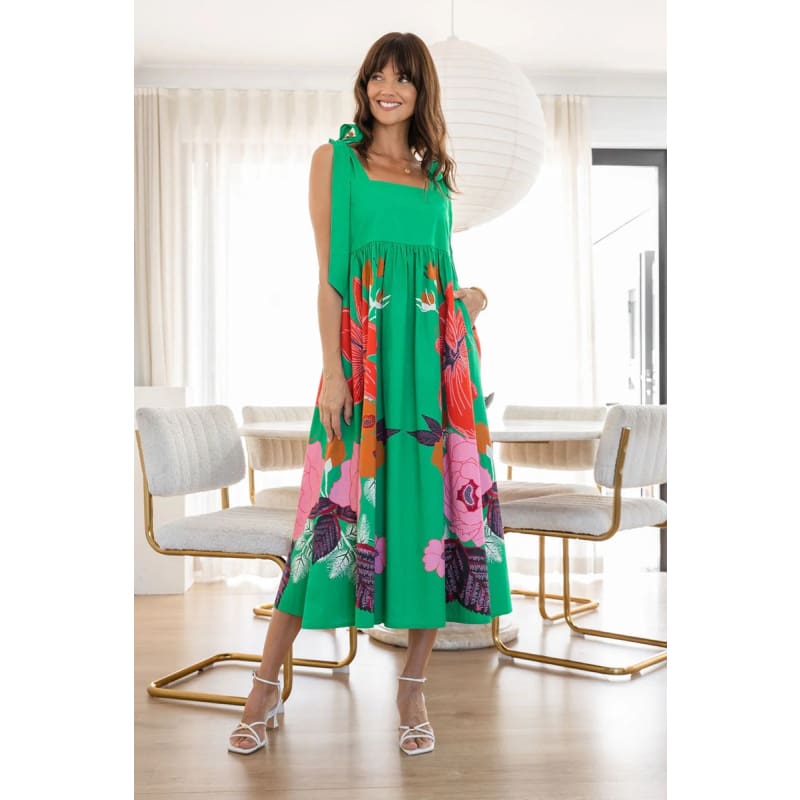 Paradise Dress | Green - Dress