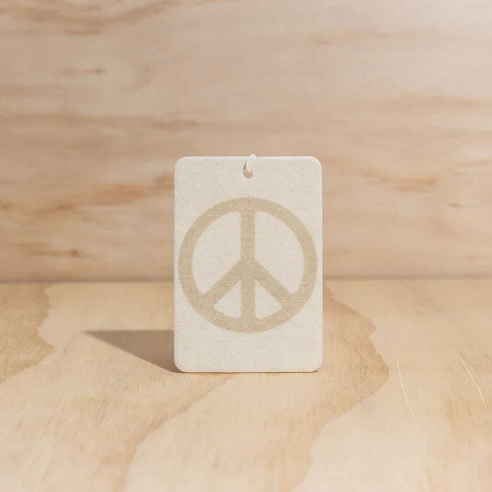 Peace Sign Oatmeal | Air Freshener - Accessories