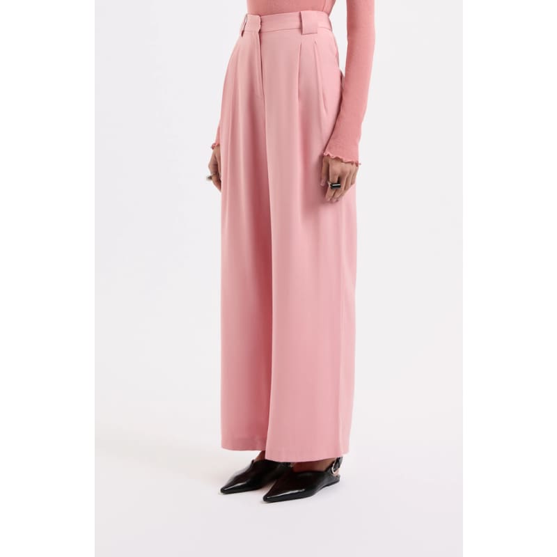 Petra Tailored Pant | Peony - Bottoms