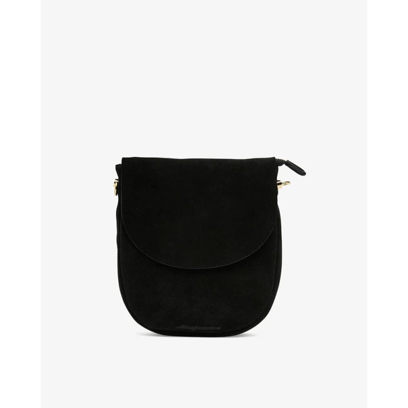 Phoebe Pouch | Black Suede - Accessories