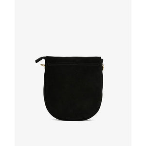 Phoebe Pouch | Black Suede - Accessories