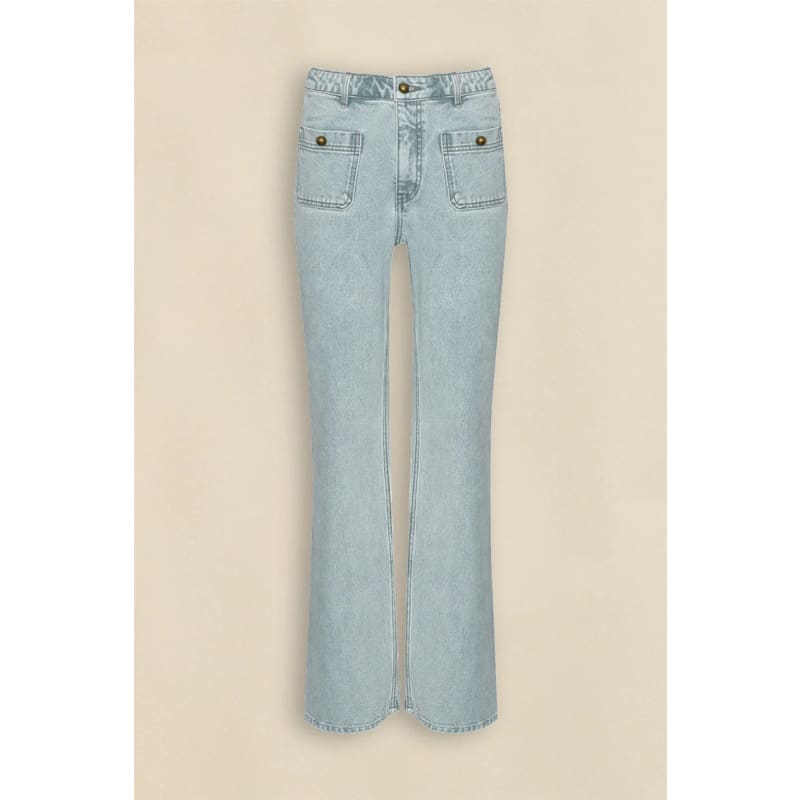 Piazza Jean | Washed Denim - Bottoms