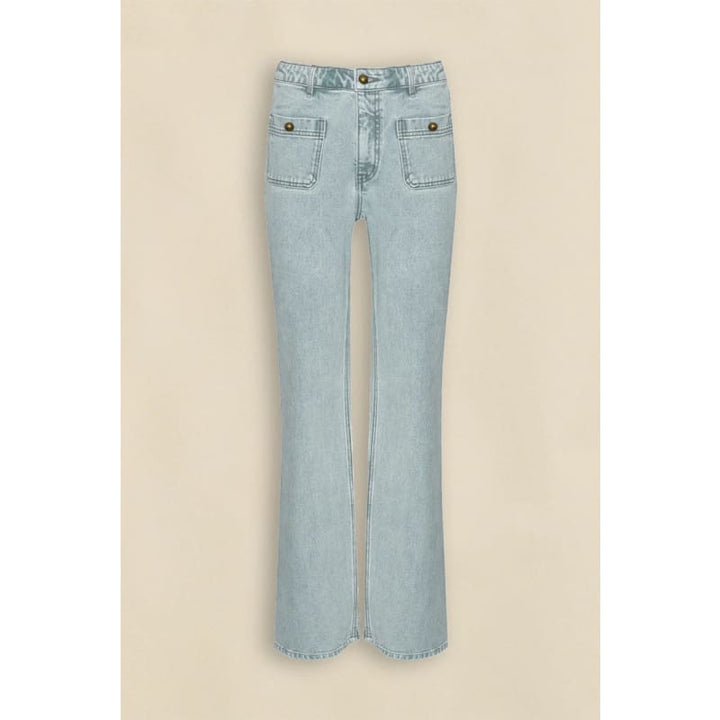 Piazza Jean | Washed Denim - Bottoms