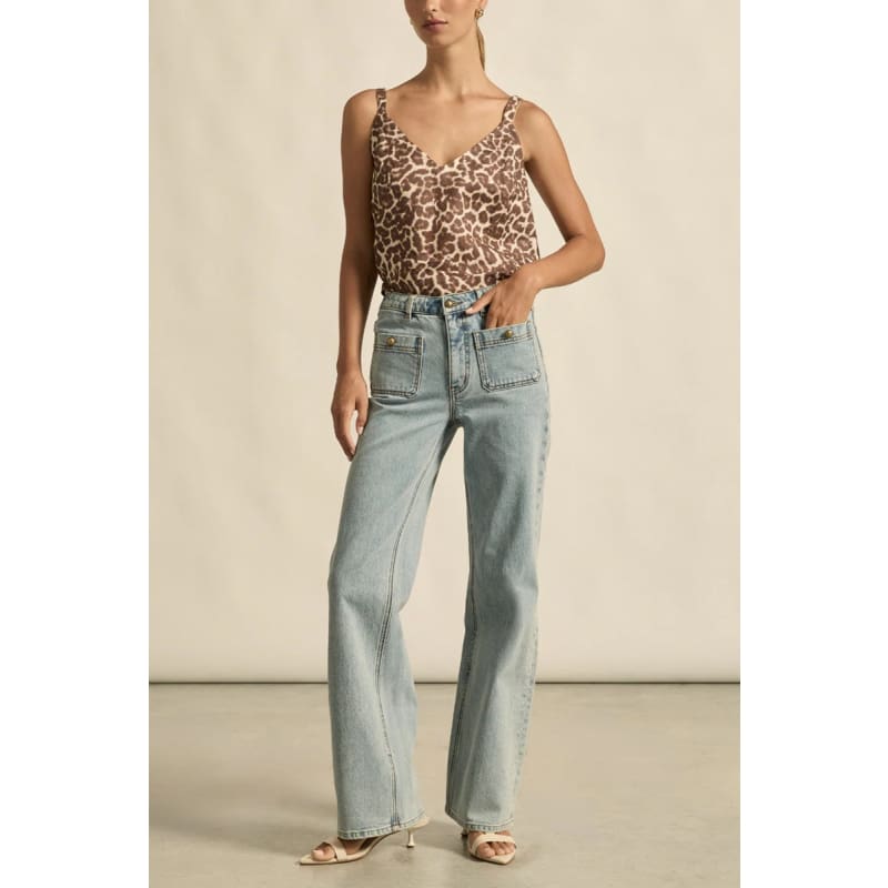 Piazza Jean | Washed Denim - Bottoms