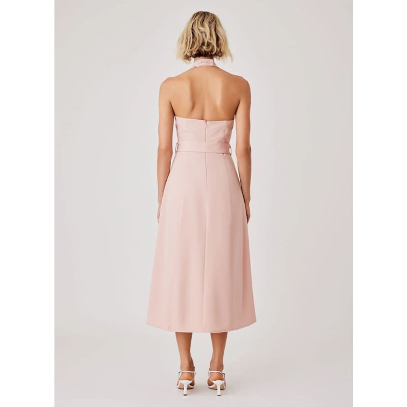 Pier Halter Dress | Peach - Dress