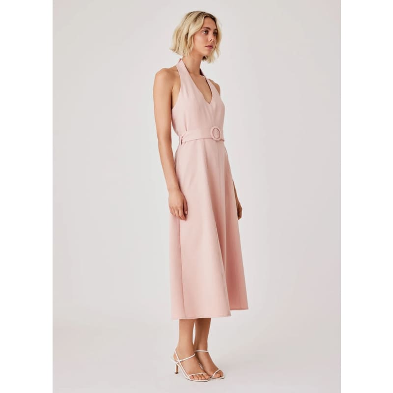 Pier Halter Dress | Peach - Dress