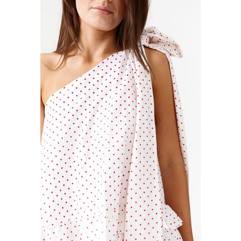 Plum Pudding One Shoulder Maxi Dress - Dress