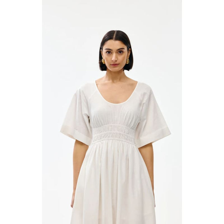 Poet Dress | Ivory - Dress