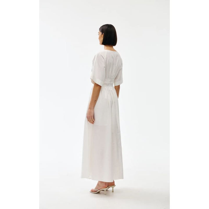 Poet Dress | Ivory - Dress