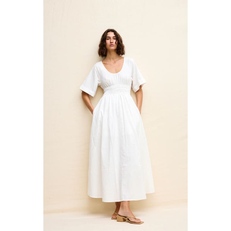 Poet Dress | Ivory - Dress
