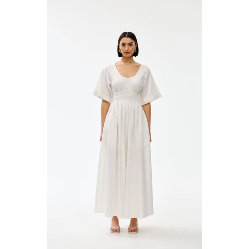 Poet Dress | Ivory - Dress