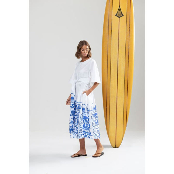 Point Break Midi Dress - Dress