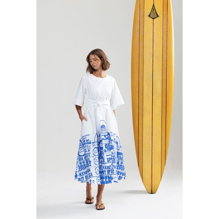 Point Break Midi Dress - Dress