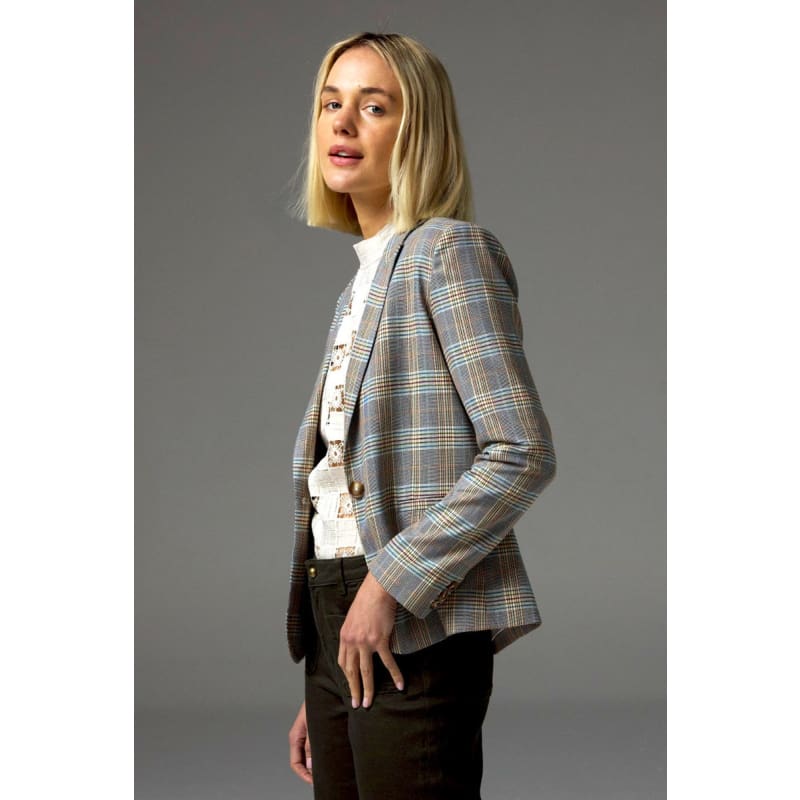 Poise Jacket | Multi Check - Jackets