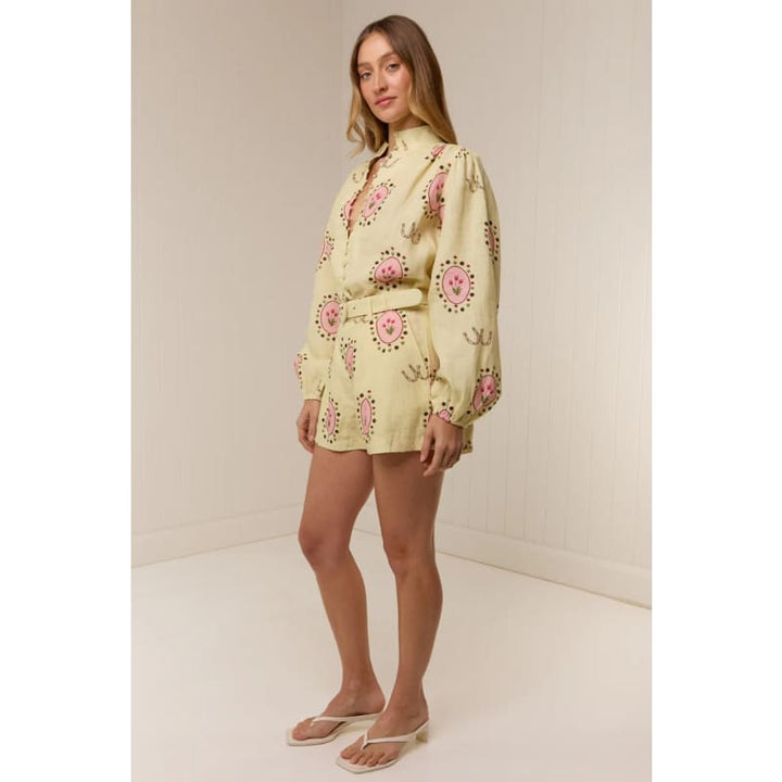 Porto Shorts | Savanna Tile - Bottoms