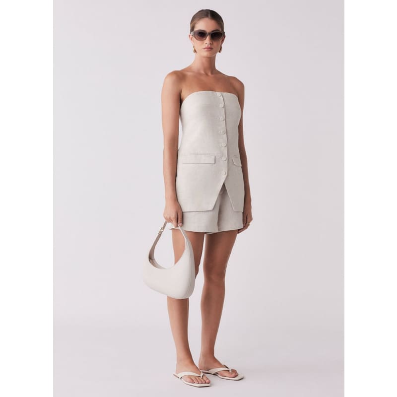 Portsea Bandeau Top | Natural - Tops