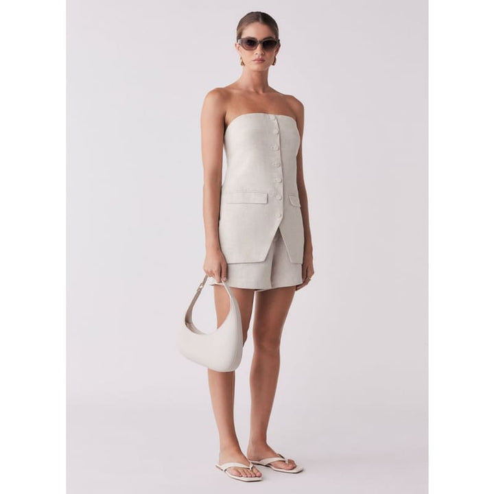 Portsea Bandeau Top | Natural - Tops