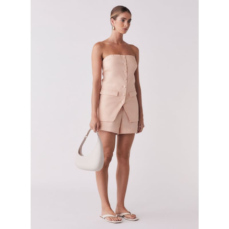 Portsea Bandeau Top | Peach - Tops