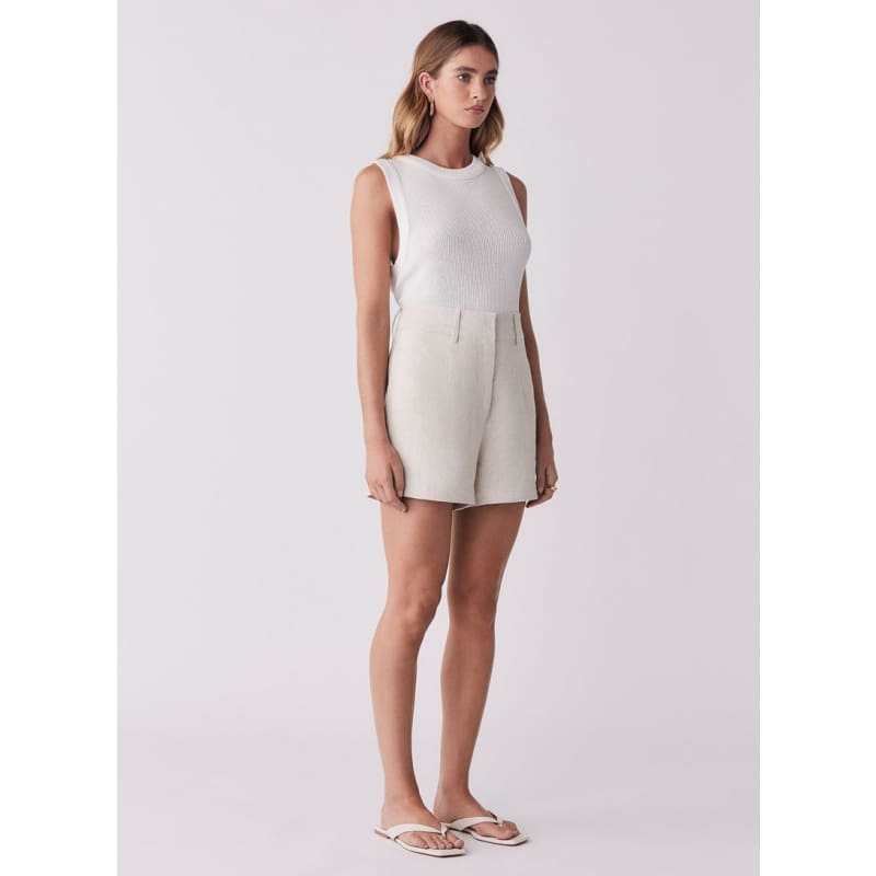 Portsea Short | Natural - Bottoms