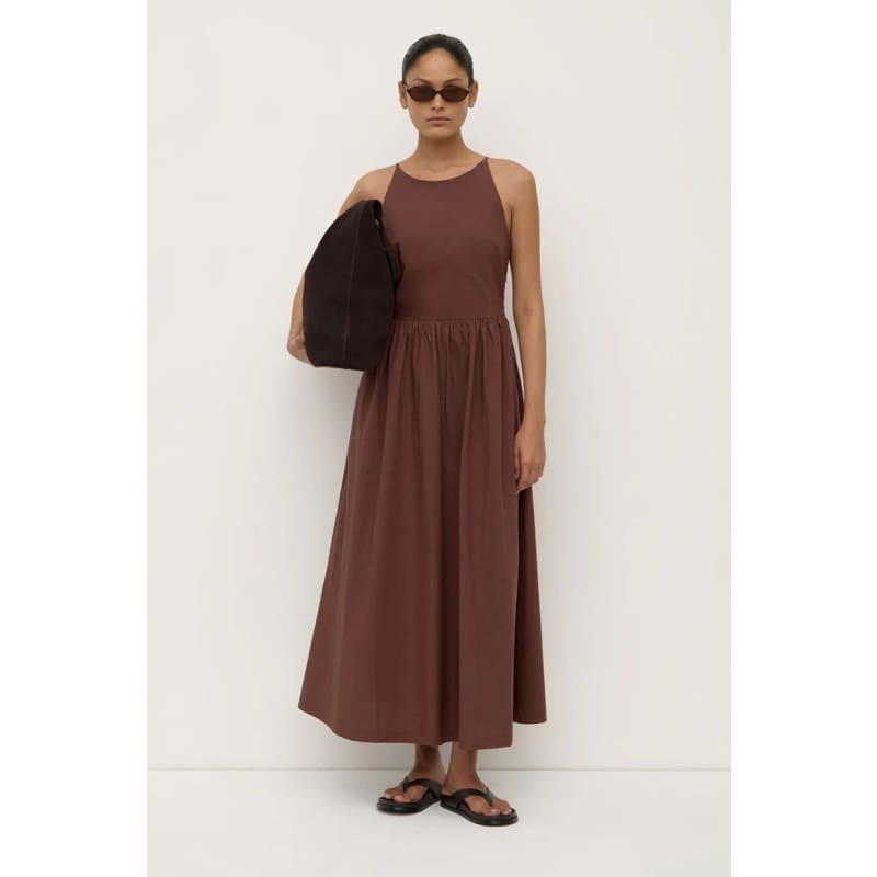Posie Midi Dress | Espresso - Dress