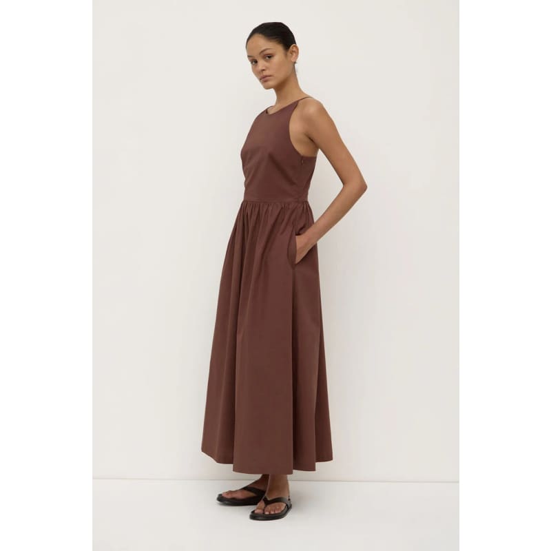 Posie Midi Dress | Espresso - Dress
