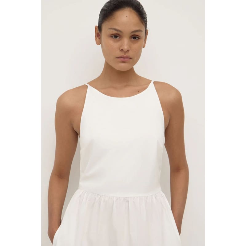 Posie Midi Dress | White - Dress