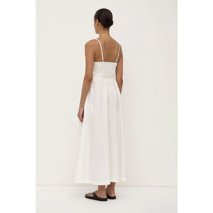 Posie Midi Dress | White - Dress