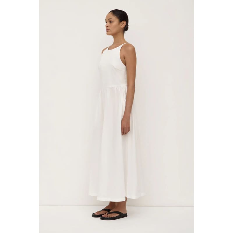 Posie Midi Dress | White - Dress