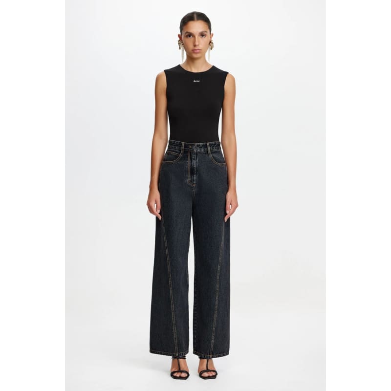 Poulton Jean | Black - Bottoms