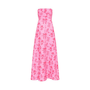 Primrose Dress | Pink Floral Press - Dress