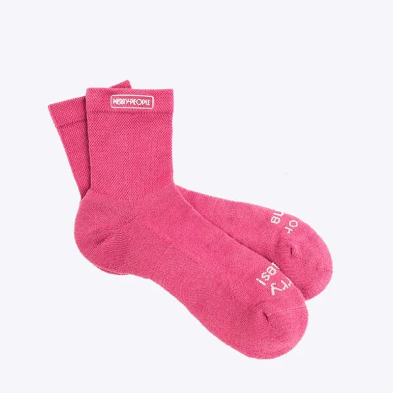 Quarter Socks | Coral Pink