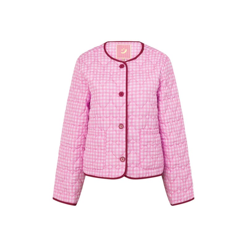 Queen Of Hearts Quilted Jacket - Jackets
