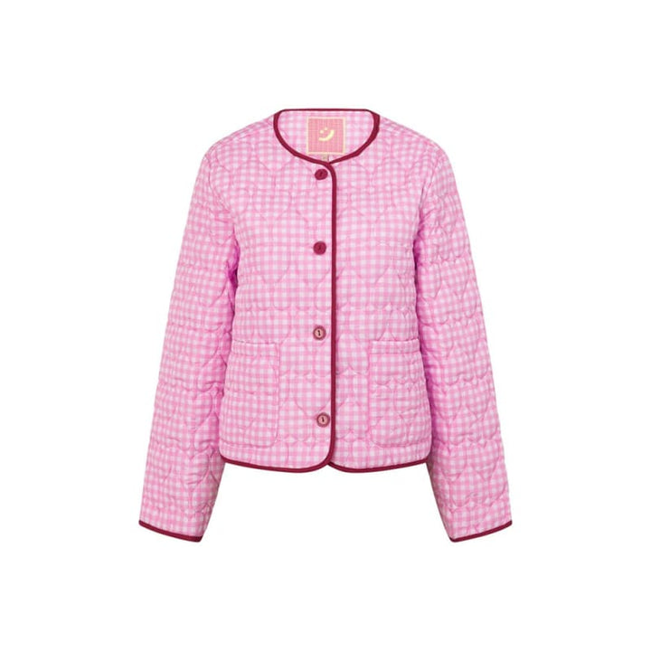 Queen Of Hearts Quilted Jacket - Jackets