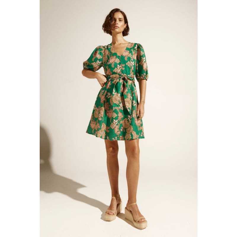 Quota Dress | K’gari Palm Green - Dress